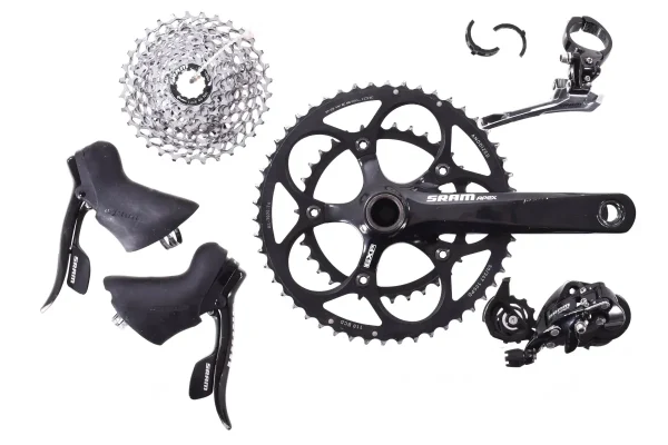 Used SRAM Apex Road Groupset w/ 11-32T Cassette & 170mm Cranks used sram apex road groupset w 0 1750475986 - AROUNDTHECYCLE