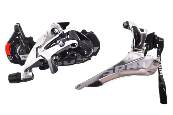 Used SRAM Red22 Road Derailleur w/ Med Cage & Chain Catcher used sram red22 road derailleu 0 1750475660 - AROUNDTHECYCLE