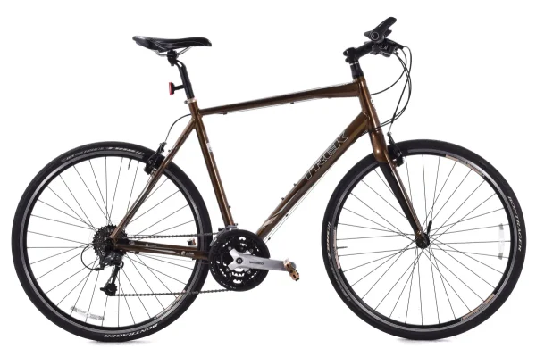 Used Trek FX 7.4 Hybrid Bike - Carbon Fork, Bronze used trek fx 74 hybrid bike ca 0 1750475673 - AROUNDTHECYCLE