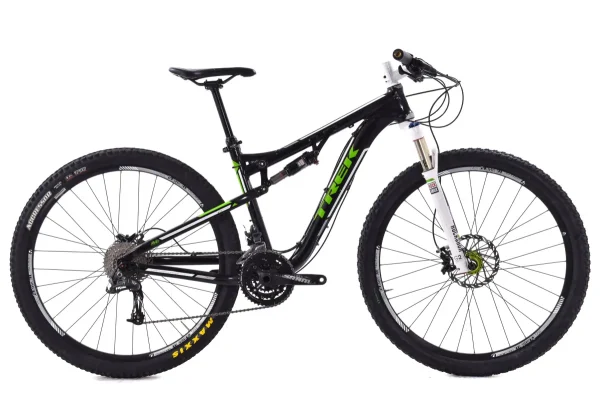 Used Trek Superfly 100 AL MTB - Full Suspension, SRAM 10-Speed used trek superfly 100 al mtb 0 1750475665 - AROUNDTHECYCLE