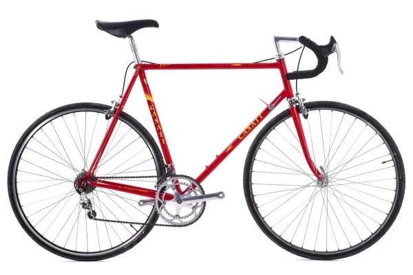 Vintage Casati Gold Line R Campagnolo 2x7-Speed Columbus Steel Frame Road Bike Restored Red vintage casati gold line r cam 0 1750475860 - AROUNDTHECYCLE