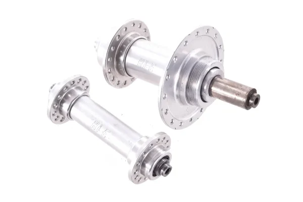 Vintage Silver Road Bike Hubs 100/130mm QR Thread-On Freewheel vintage silver road bike hubs 0 1750475840 - AROUNDTHECYCLE