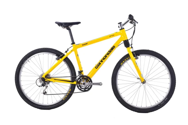 Vintage Used Cannondale Caad2 Mtb Shimano Xt-Lx Triple Yellow Med vintage used cannondale caad2 0 1750475918 - AROUNDTHECYCLE