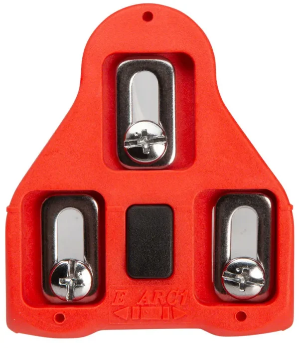 VP Arc Delta Bike Cleats - Red & Secure Fit vp arc delta bike cleats red s 0 1750477308 - AROUNDTHECYCLE