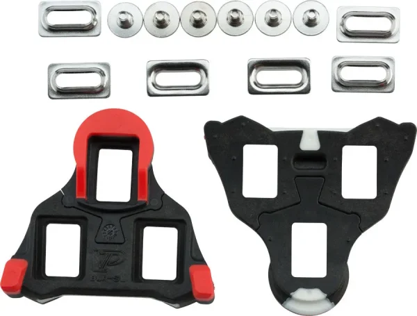 VP SL Zero Float Road Bike Cleats - 0° Stiff Black/Red vp sl zero float road bike cle 0 1750475923 - AROUNDTHECYCLE
