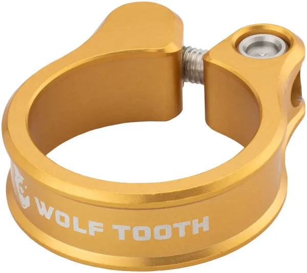 Wolf Tooth MTB Seatpost Clamp 29.8mm Gold wolf tooth mtb seatpost clamp 0 1750477250 - AROUNDTHECYCLE