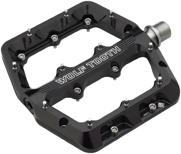Wolf Tooth Waveform Pedals - Performance Black Large MTB wolf tooth waveform pedals per 0 1750476098 - AROUNDTHECYCLE