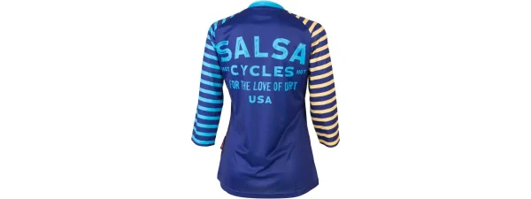 Womens breathable cycling jersey salsa blue new womens breathable cycling jers 0 1750477518 - AROUNDTHECYCLE