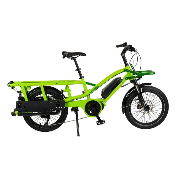 Yuba Fastrack Demo Electric Cargo Bike - Green High Capacity yuba fastrack demo electric ca 0 1750476199 - AROUNDTHECYCLE